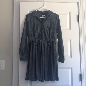 Old navy collared denim dress